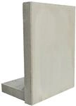 EHL St&uuml;tzwinkel L-Stein 70 x 100 x 130 cm grau