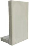 EHL St&uuml;tzwinkel L-Stein 100 x 100 x 205 cm grau