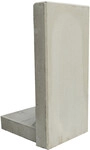 EHL St&uuml;tzwinkel L-Stein 50 x 50 x 105 cm grau