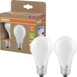 Osram LED Leuchtmittel E27 2er Pack Classic 3,8W matt warmwei&szlig;