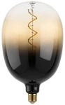 Eglo LED Leuchtmittel Oval E27 4W schwarz-braun