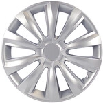 Cartrend Radzierblende Delta 35 cm (14 Zoll) silber 1 St&uuml;ck