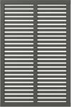 Plus Zaun Harmoni 120 x 180 cm umbragrau fungizidbehandelt
