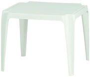 Progarden Kinder-Stapeltisch 50 x 50 cm, H&ouml;he 44 cm, quadratisch, wei&szlig;
