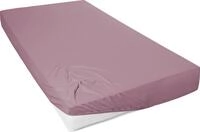 Westminster Spannbetttuch Mako Jersey 190 x 200 cm rosenholz