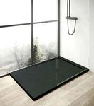 Mineralgussduschwanne Zona 120 x 80 cm, anthrazit, ohne Ablaufgarnitur, ohne...