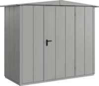 EcoStar Ger&auml;tehaus Elegant-S Typ 1 graualuminium 1 flg 258,8 x 121,3 cm