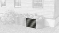 Vitavia Erweiterung Stretched zu Hochbeet 630 80 x 63 cm schwarz