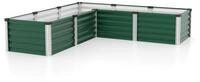 Vitavia Hochbeet Meta In & Out 401M seegras/alu 1,85 x 0,85 x 0,40 m