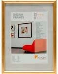 Kunststoff Bilderrahmen Design Frames gold 70 x 100 cm