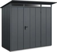EcoStar Ger&auml;tehaus Elegant-P Typ 1 anthrazitgrau 247,9 x 153 x 228,6 cm
