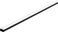 Paulmann LED-Profil f&uuml;r LED-Streifen 1 m mit wei&szlig;em Diffusor schwarz-wei&szlig;