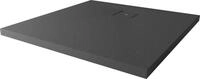 Breuer Duschwanne Modern Line Anthrazit Quadrat, 90x90 cm, H&ouml;he: 3,5 cm