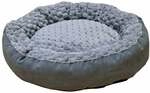 Nobby Hundebett Donut Diamond grau
