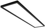 Briloner LED-Deckenlampe Tava 98x20 cm schwarz neutralwei&szlig;