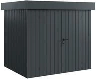 EcoStar Metallger&auml;tehaus Euroline EFD4 anthrazit 214 x 166 cm 2-flg.