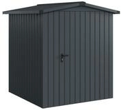EcoStar Metallger&auml;tehaus Euroline ESD2 anthrazit 166 x 166 cm 1-flg.