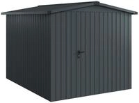 EcoStar Metallger&auml;tehaus Euroline ESD6 anthrazit 214 x 262 cm 1-flg.