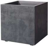 Deroma Pflanztopf Millenium Kunststoff anthrazit 49 cm