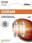 Osram Sofittenlampe C5W Original 2.0 12V 5W 2 St&uuml;ck