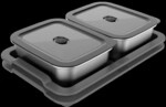 Weber Works Serviertablett-Set - einsetzbar in Seitentisch