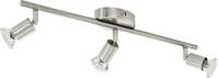Eglo 3er LED Spot Buzz nickel-matt 48,5 x 6,5 cm GU10