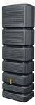 4rain Regenwasser-Wandtank Slim Wood Decor graphite grey 350 Liter