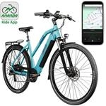 Z&uuml;ndapp E-Bike Z810 Trekking 28 Zoll 8-Gang 550 Wh t&uuml;rkisblau