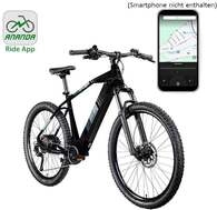 Z&uuml;ndapp E-Bike Z808 MTB 27,5 Zoll 10-Gang 550 Wh schwarz grau