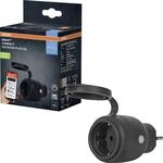 Osram Au&szlig;ensteckdose SMART+ WiFi Matter Compact EU Schwarz