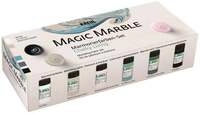 Kreul Magic Marble Marmorierfarben Chalky Living Set 6 x 20 ml