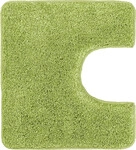 Kleine Wolke WC-Vorleger Seattle kiwigr&uuml;n Polyester 55 x 50 cm