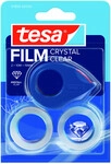 tesa Film + Mini Abroller 10 m x 19 mm, rot-blau