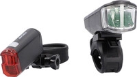 Fischer LED Fahrradbeleuchtungsset 20 Lux