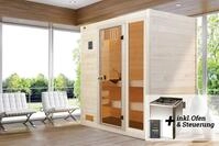 Weka Massivholz-Sauna Valida Gr. 2 Sparset 7,5 kW BioS