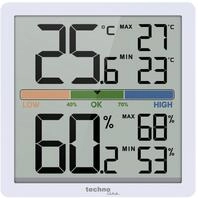 Technoline Thermo-Hygrometer WS9472 mit Komfortanzeige wei&szlig;