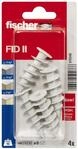 Fischer D&auml;mmstoffd&uuml;bel FID II 8.0 x 40 mm - 4 St&uuml;ck