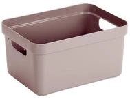 Sunware Aufbewahrungsbox Sigma Home mit Griffen 25,2 x 18 cm 5 L rosa