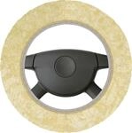 Walser Lenkradh&uuml;lle Lammfell beige 1-teilig