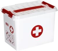 Sunware ErsteHilfe-Box inklusive Deckel 9 L 30 x 20 x 22 cm