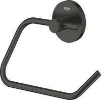 Grohe Start WC-Papierhalter matt black klebbar