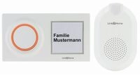 Link2Home WiFi Funk-Gong 6 Melodien, Appf&auml;hig
