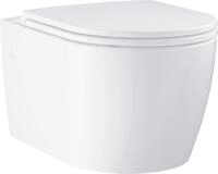 Grohe Wand WC sp&uuml;lrandlos Start Round Tiefsp&uuml;ler alpinwei&szlig; inkl. WC-Sitz