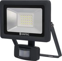 UniTec LED Strahler anthrazit mit Bewegungsmelder 14 W 1700 lm