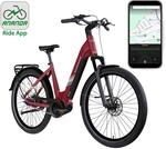 Z&uuml;ndapp E-Bike City X800 27,5 Zoll 7-Gang 550 Wh weinrot