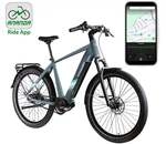 Z&uuml;ndapp E-Bike Trekking X850 Diamantrahmen 27,5 Zoll 7-Gang 550 Wh basaltgrau