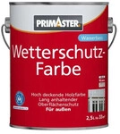 Primaster Wetterschutzfarbe 2,5 L schwarz