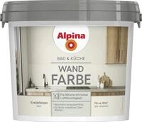 Alpina Wandfarbe f&uuml;r K&uuml;che & Badezimmer Kreidefelsen 2,5 L