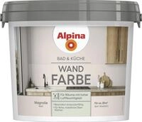 Alpina Wandfarbe f&uuml;r K&uuml;che & Badezimmer Magnolie 2,5 L
