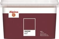 Alpina Wandfarbe Pantone matt merlot 2,5 L
